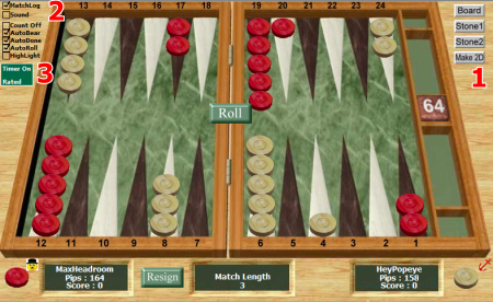 Backgammon Board